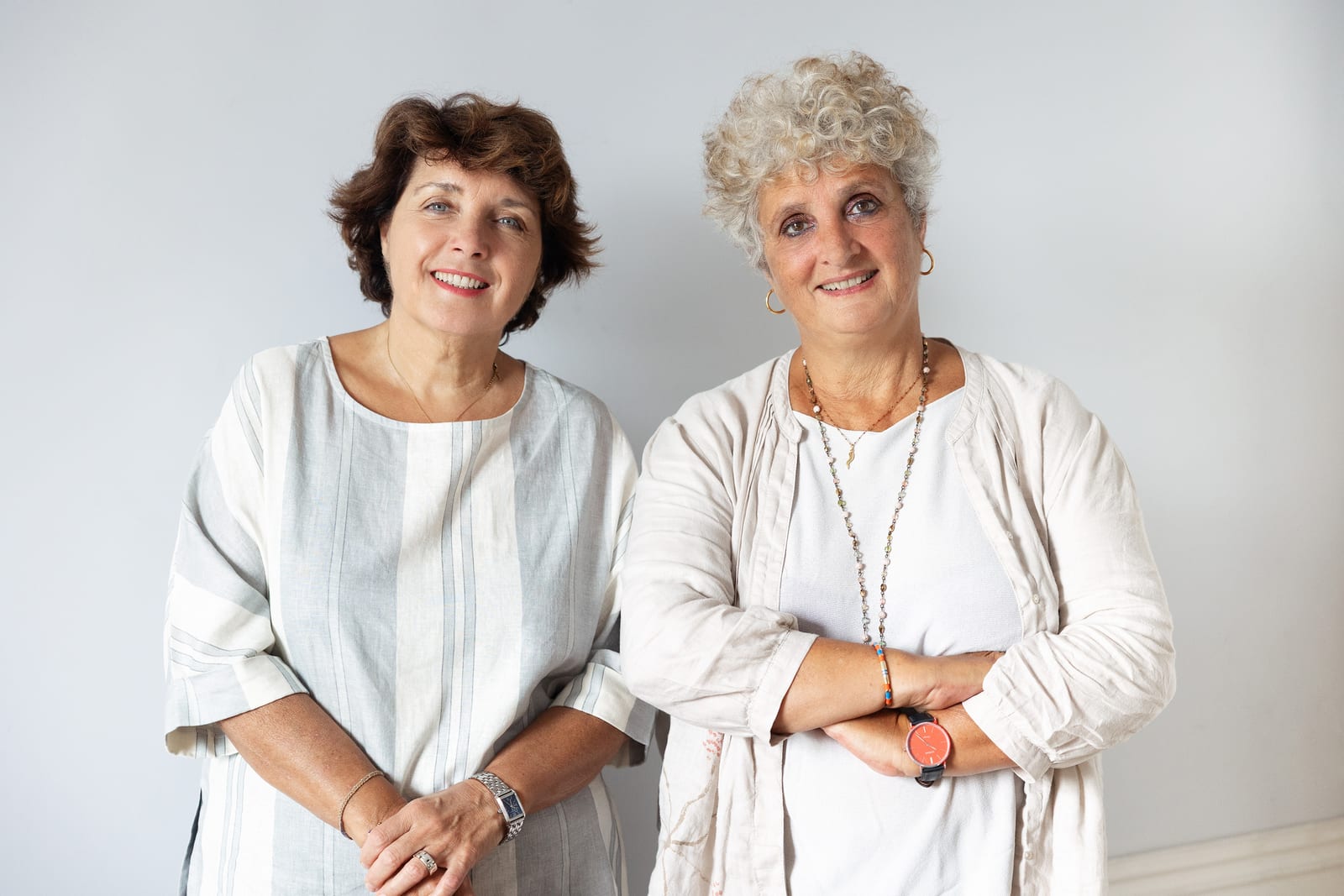Marianne Lagrue, à gauche, et Rachel Saada, à droite